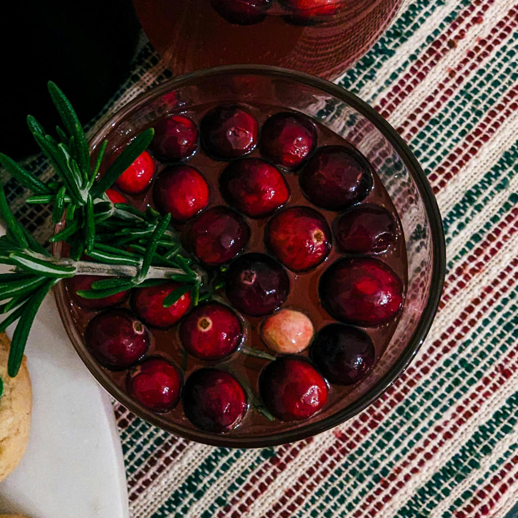 Cranberry Praline | Soy Candle | cranberry + sugared praline