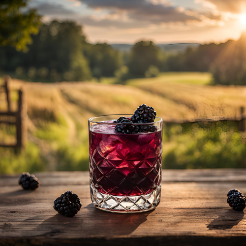 Blackberry Bourbon | Soy Candle